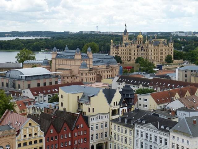 Familienappartement In Zentrum Schwerin  Dış mekan fotoğraf